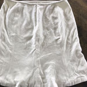 Isabel & Nina Flared Velvet Skirt SZ 16 Pale Green